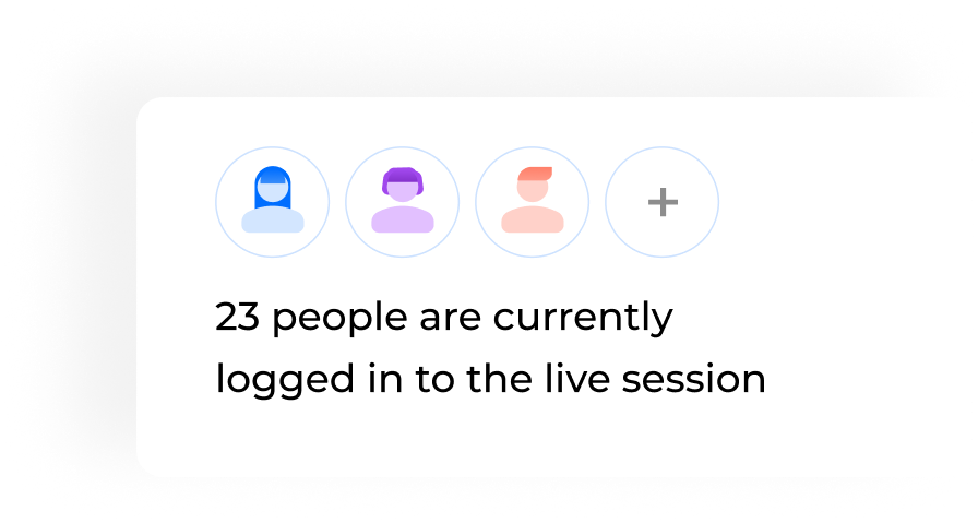 persons connected mode live